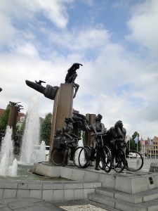 Bruges fountain