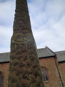 Gosforth cross close-up 4