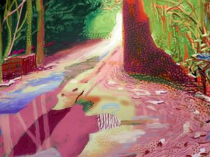 hockney section of painting